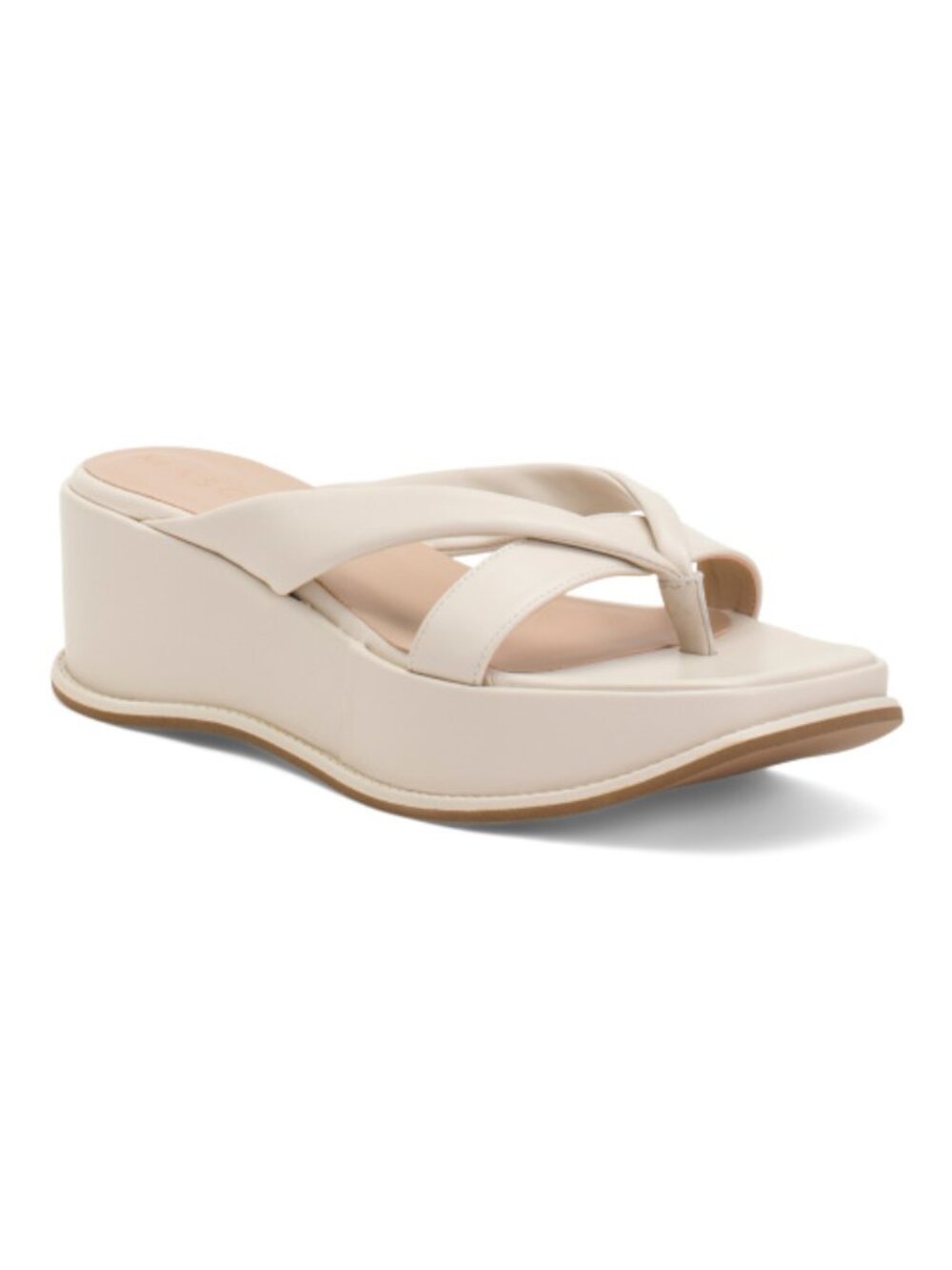 MASCARO Made In Spain Leather Double Band Sandals